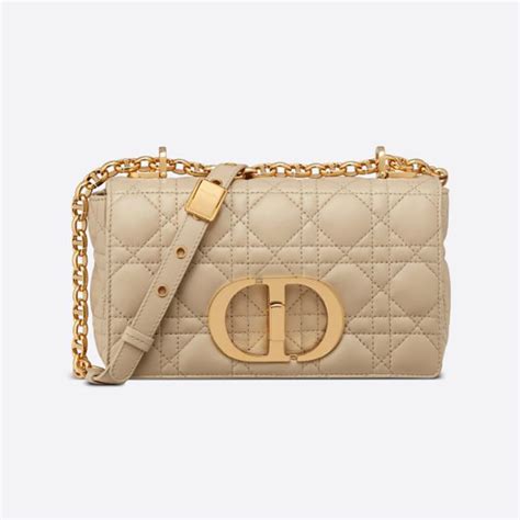 dior caro beige|dior caro wallet on chain.